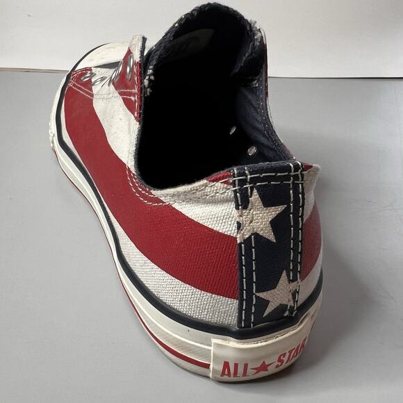 Converse All Star Lo Sneakers USA FLAG Junior Size 5 Shoes - Picture 3 of 16